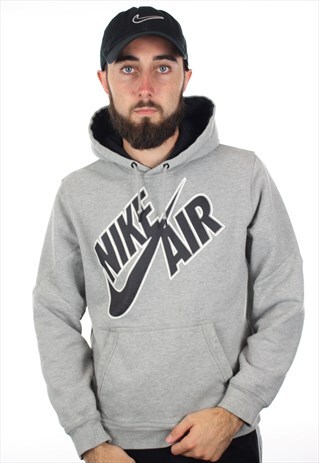 VINTAGE NIKE AIR GRAPHIC PRINT HOODIE SWEATSHIRT