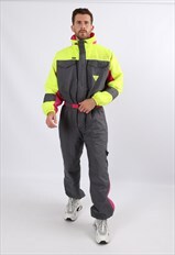 Vintage Ski Suit 90's Free Skiing Snow Suit XL 44 - 46" (8AV