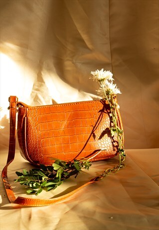 CROC EFFECT 90S MINI SHOULDER BAG