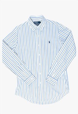 Vintage Ralph Lauren blue stripe shirt