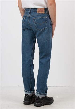 VINTAGE BLUE LEVI'S 501 FIT DENIM JEANS