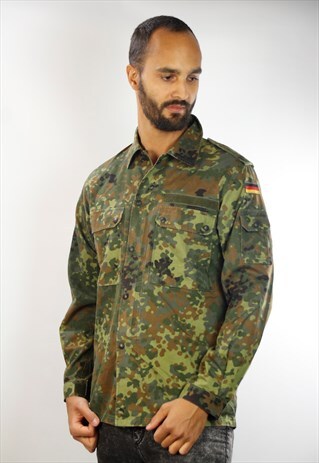 SHIRT CAMOUFLAGE / ARMY SHIRT / MILITARY SHIRT