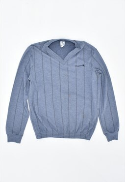 Vintage 90's Le Coq Sportif Sweatshirt Jumper Blue