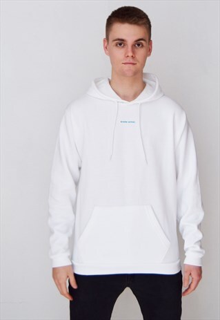 WHITE BROKE ARTIST (BLUE) HOODIE