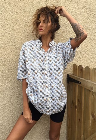 OVERSIZED RETRO 90S 80S VINTAGE UNISEX FESTIVAL SHIRT
