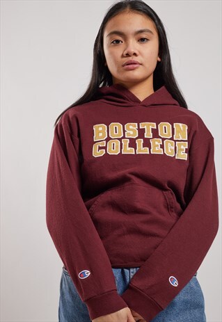 VINTAGE CHAMPION BOSTON COLLEGE HOODIE