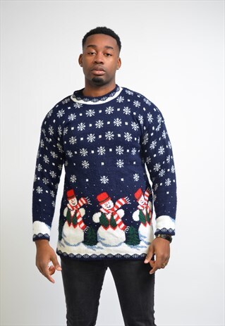 VINTAGE UGLY WINTER CHRISTMAS KNIT