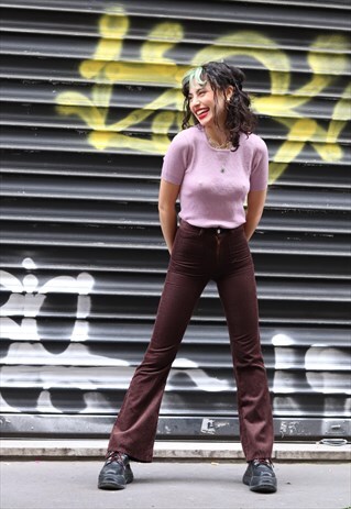 70'S BROWN TROUSERS