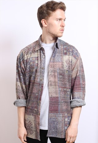 VINTAGE AZTEC NAVAJO SHIRT