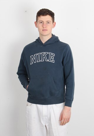 VINTAGE NIKE HOODIE BLUE