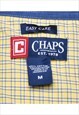 CHAPS PALE YELLOW & BLUE CHECKED SHIRT - M