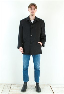 Vintage AQUILA Jadoca Loden Men S Wool Jacket Overcoat EU 48