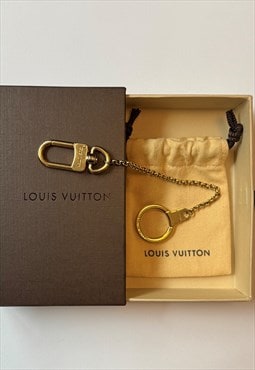 Louis Vuitton LV Gold Plated Link Bracelet