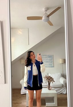 Original Vintage Tommy Hilfiger oversized varsity jacket