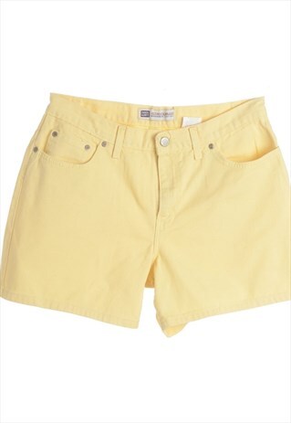 1990S STRAIGHT LEG DENIM SHORTS - W30