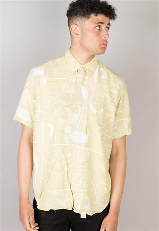 VINTAGE PATTERN SHIRT PTS210