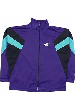 Puma 90's Retro Lightweight Track Jacket Windbreaker Large (