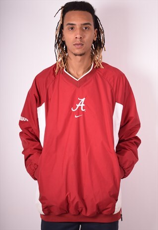 NIKE MENS VINTAGE PULLOVER TRACKSUIT TOP JACKET XXL 90'S