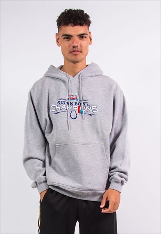 REEBOK SUPERBOWL HOODIE INDIANAPOLIS COLTS NFL