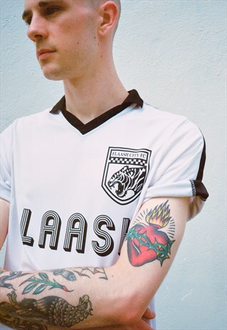 FOOTBALL SHIRT VINTAGE TIGERS DESIGN AWAY