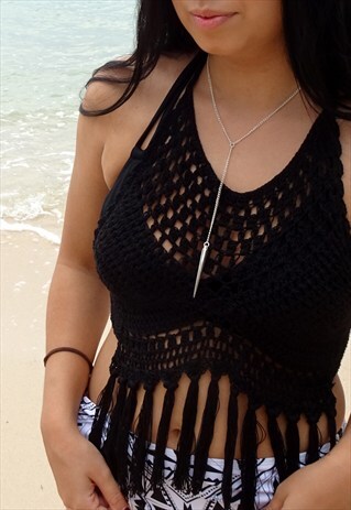 SPIKE DANGLE NECKLACE