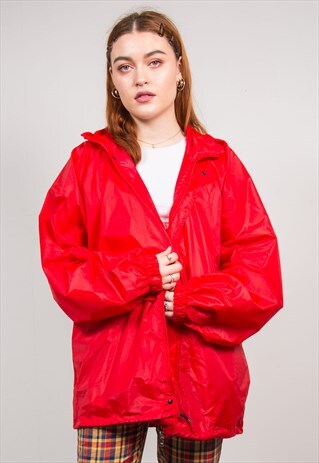 K-WAY VINTAGE CAGOULE WINDBREAKER JACKET