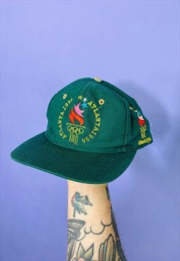 Vintage Atlanta 1996 Olympics Rare Hat Cap