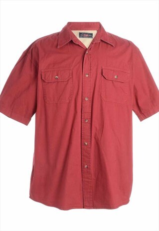 1990S WRANGLER DENIM SHIRT - L