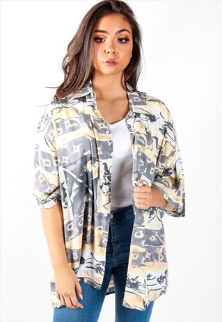 VINTAGE PATTERNED SHIRT S564