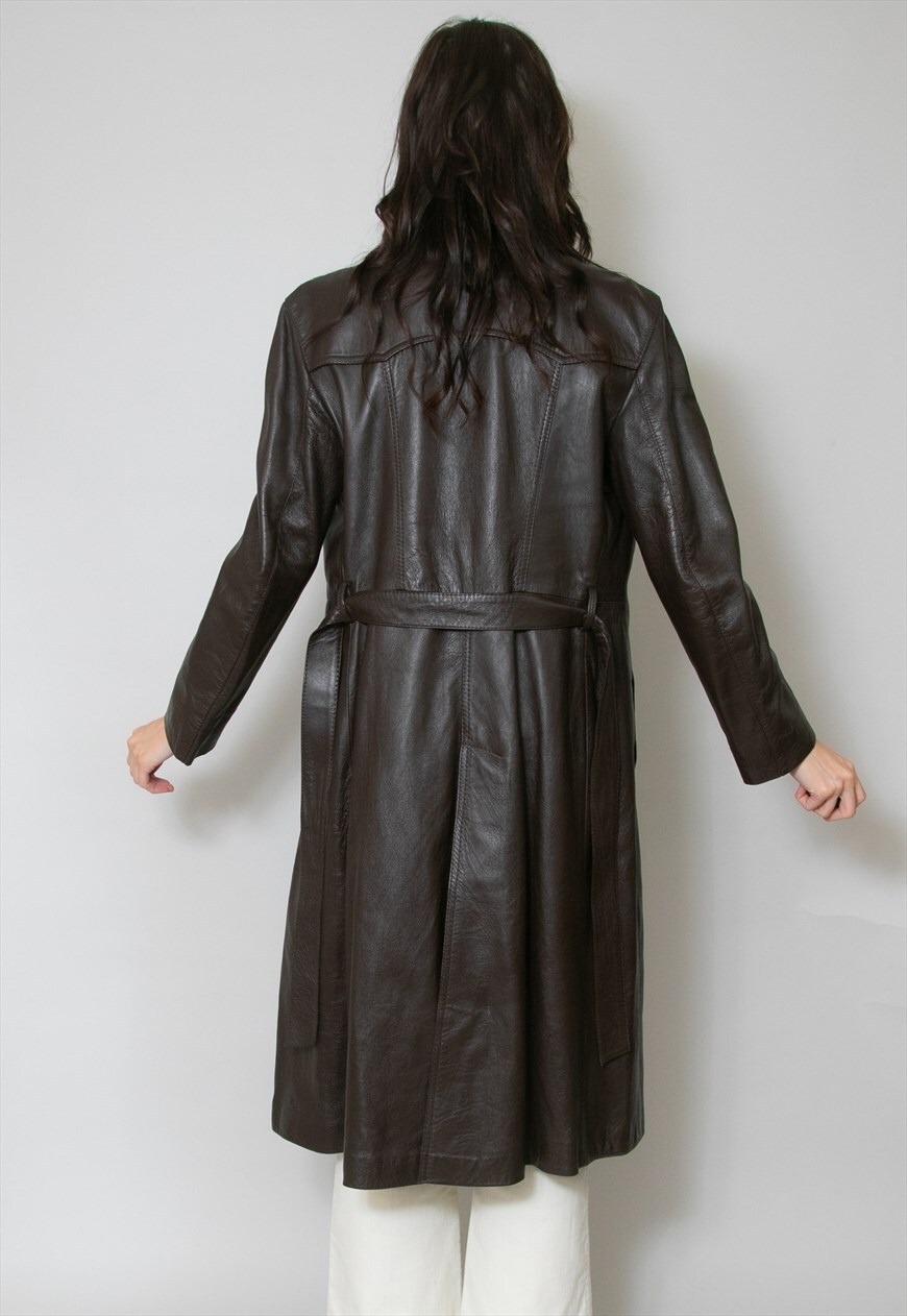 Wilsons leather hot sale trench coat