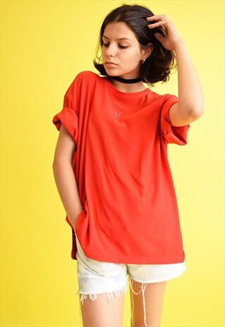 90'S RETRO ATHLEISURE VARSITY OVERSIZED JERSEY TOP TEE