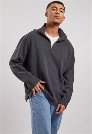VINTAGE RALPH LAUREN 1/4 ZIP SWEATSHIRT
