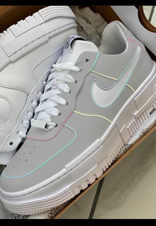 grey pixel air force 1