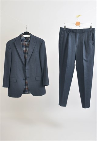 Vintage 90s Cerruti suit in navy