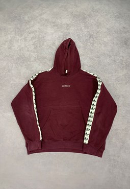 Adidas Hoodie Pullover Embroidered Logo Sweatshirt