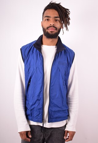 POLO SPORT RALPH LAUREN MENS VINTAGE REVERSIBLE GILET 90S