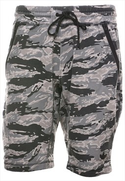 Vintage Adidas Camouflage Sport Shorts - W28