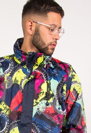 90'S WATERPROOF CAGOULE RAIN JACKET