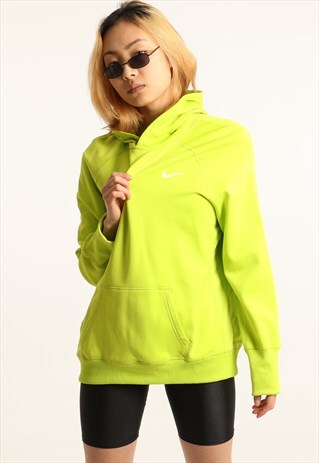 VINTAGE NIKE EMBROIDERED LOGO HOODIE