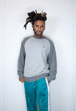 1 OF 1 EMBROIDED ADIDAS SWEATSHIRT