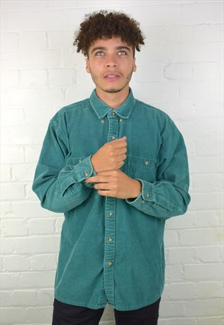 VINTAGE 90'S CORDUROY SHIRT