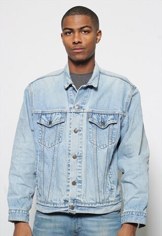 VINTAGE LEVIS DENIM JACKET BLUE