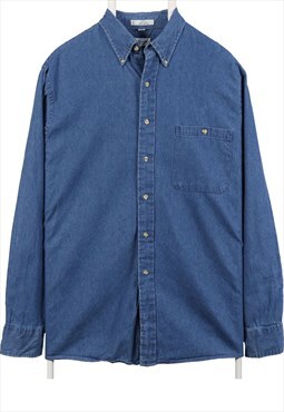 Vintage 90's Van Heusen Shirt Button Up Long Sleeve