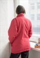 VINTAGE 80'S CHERRY RED LONG SLEEVED JACKET