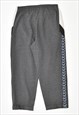 VINTAGE LOTTO TRACKSUIT TROUSERS GREY
