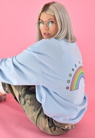 G&G UNISEX BB RAINBOW L/S TEE