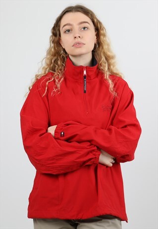 VINTAGE TOMMY HILFIGER LARGE RED JACKET