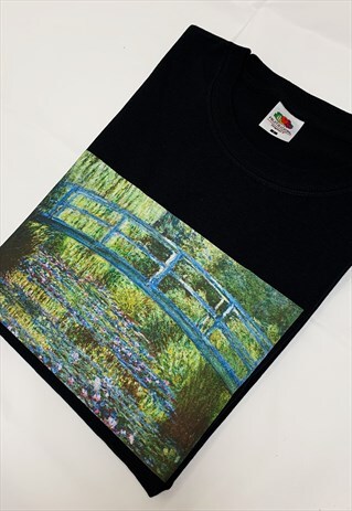 CLAUDE MONET WATER LILY POND (1899) T-SHIRT