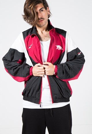 VINTAGE 80S REEBOK SHELL SPORT JACKET / S1361