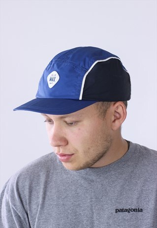 90S VINTAGE MENS NIKE AIR MAX NYLON 5-PANEL LOGO CAP